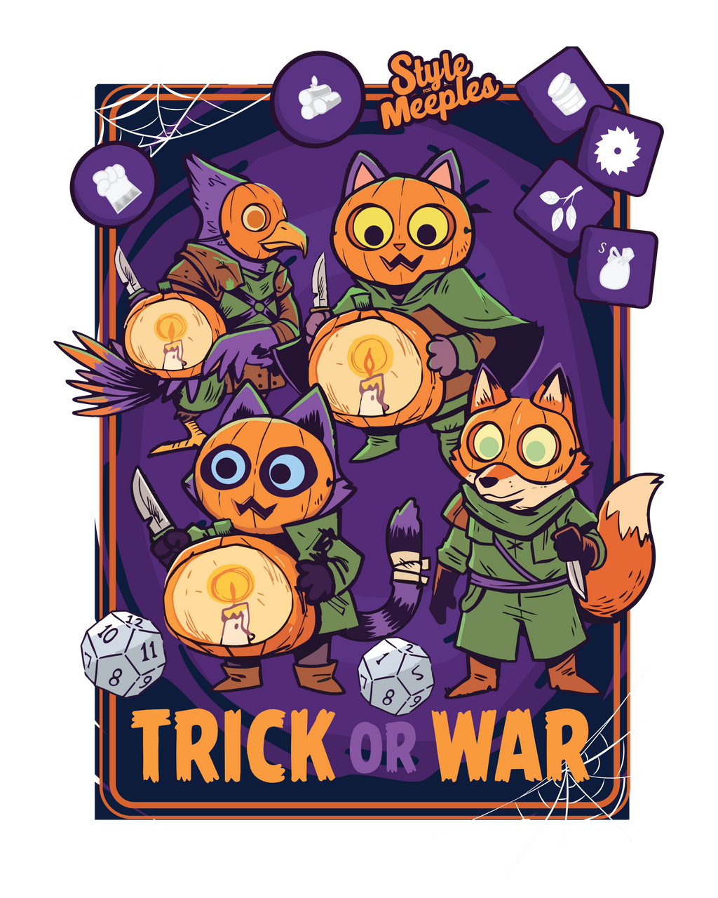 PLAYERA TRICK OR WAR