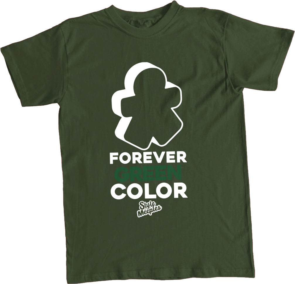 PLAYERA FOREVER COLOR (corte recto)