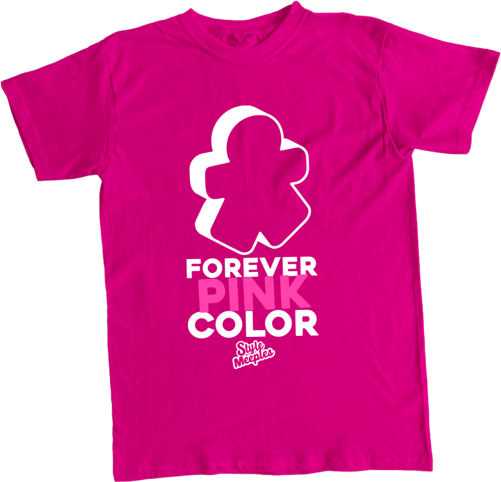 PLAYERA FOREVER COLOR (corte recto)