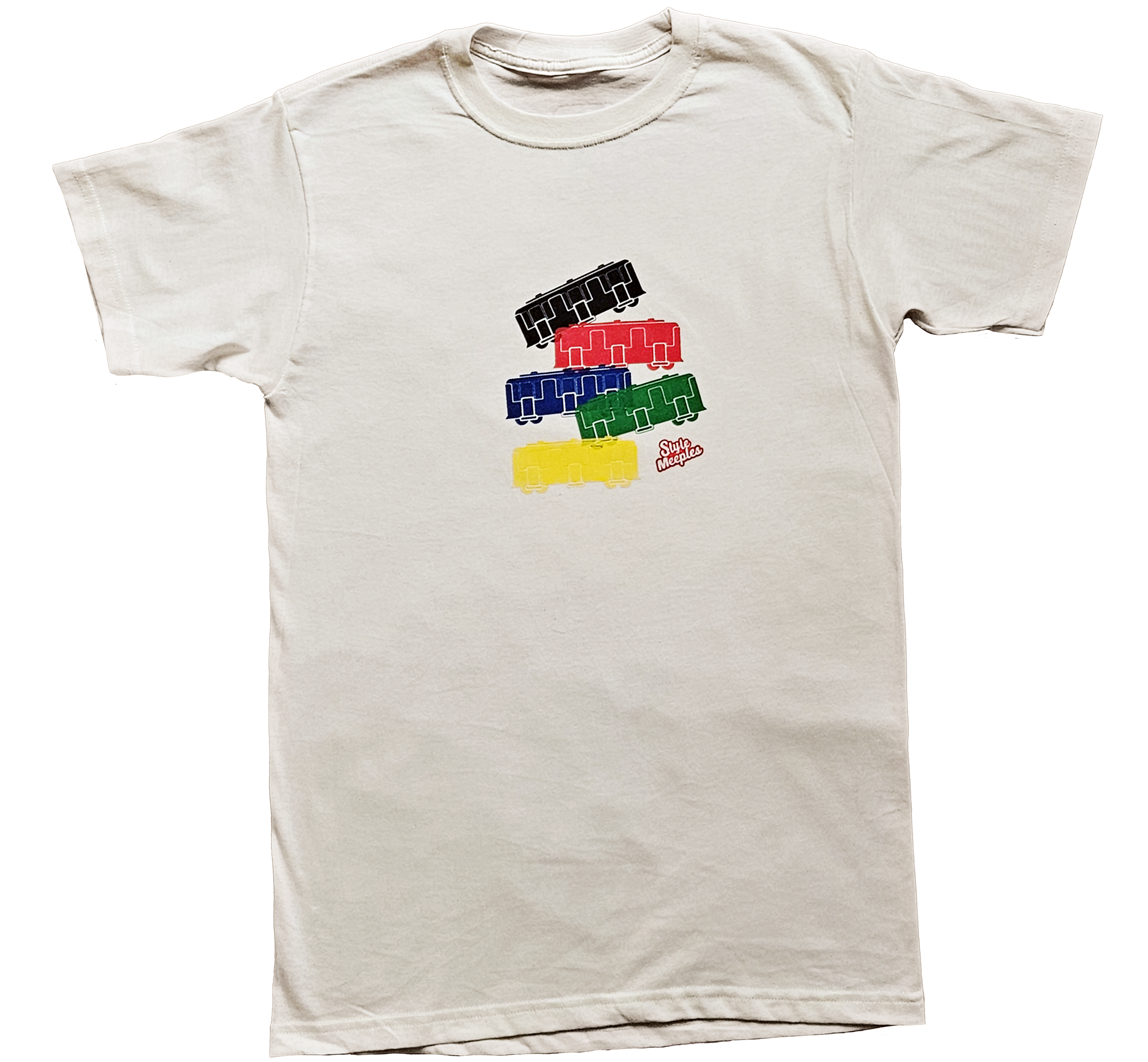 PLAYERA TRAINS (inspirado en ticket to ride).
