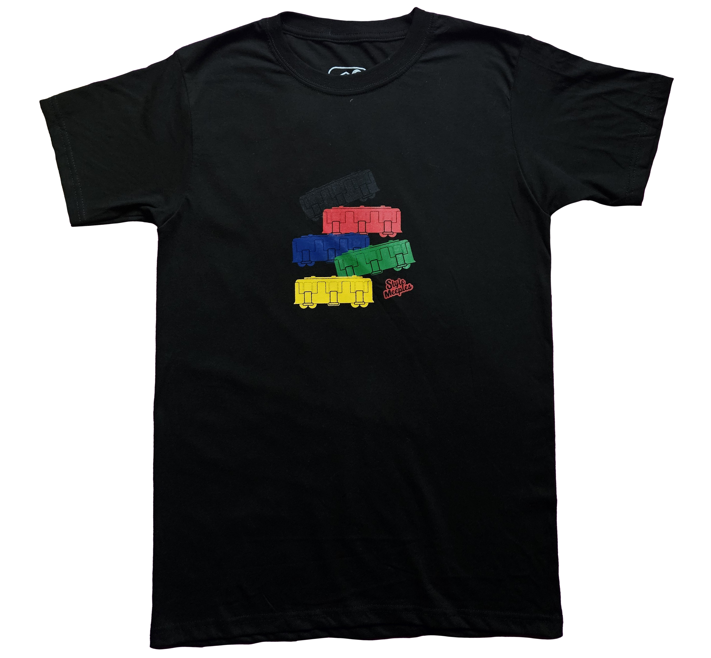 PLAYERA TRAINS (inspirado en ticket to ride).